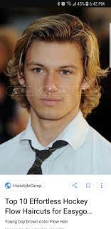 Pin By Sara Thornton On Hockey Hair Hockey Hair Boy Hairstyles Sams Hair