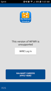 After entering the all the details, its showing that confirmation mail is sent to the email address, but i have not received any mail. Anyone Else Use My Walmart Schedule App Seeing This Message When Trying To Log In I Put In My 2 Step Authentication And It Sat On Logging In For A Min Then