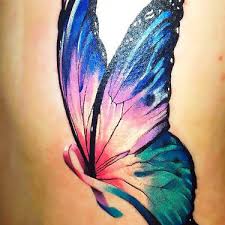 Green cancer ribbon wrist tattoo design. 200 Other Tattoo Ideas