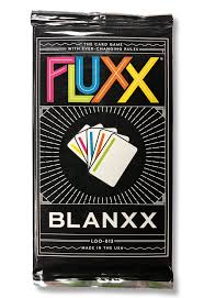 Arrange the alphabet cards in a hopscotch pattern on the classroom floor. Fluxx Looney Labs
