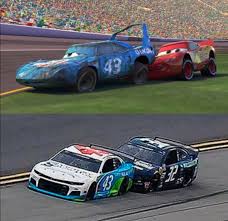 Lightning mcqueen, commonly referred to as mcqueen, is an anthropomorphic racecar and the protagonist in the 2006 animated film cars. Nascar Corey Lajoie Is A Real Life Lightning Mcqueen Lightning Mcqueen Disney Cars Disney Pixar Cars