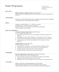 Best resume formats to get you hired. Free 10 Sample Resume For College Student In Ms Word Pdf