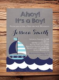A fresh take on nautical baby shower invitations, these evites feature adorable sailboats on a sunny day. Sail Boat Baby Shower Invitation Boy Sailboat Boy Shower Navy Teal Nautical Baby Boy Baby Shower Invitations For Boys Baby Boy Shower Nautical Baby Shower