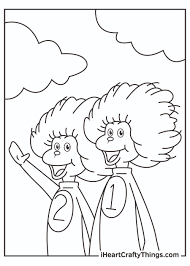 Collection of free coloring pages of dr seuss characters (43) doctor seuss coloring page coloring pages preschool dr seuss printables Printable Cat In The Hat Coloring Pages Updated 2021