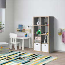 Kallax Shelf Unit Gray Wood Effect 303 8x577 8 77x147 Cm Ikea