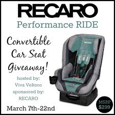 Recaro Performance Ride Convertible Car Seat Review And Giveaway Baby Car Seats Car Seats