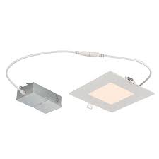 Hinkley lighting 12v 1.5w 2.5va 18 tall led side mount path light from the hardy island collection. Westinghouse Lighting 6 Inch Slim Square Recessed Led Downlight 12 Watt 80 Watt Equivalent Warm Wh