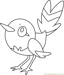 Software recolored makes colorizing your black and white photos a relatively simple task. Fletchling Pokemon Coloring Page For Kids Free Pokemon Printable Coloring Pages Online For Kids Coloringpages101 Com Coloring Pages For Kids