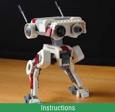 With Video Instructions By Hachiroku24 You Can Re Create The Adorable Companion Droid From The Video Game Jedi Fallen In 2020 Lego Star Wars Star Wars Pictures Lego
