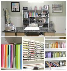 Between all the sewing needles and scrap pieces of fabric cluttering up your workspace, you *need* a place to store your bits and bobs. Craft Room Craft Room Storage Craft Studio Organizing Your Craft Room