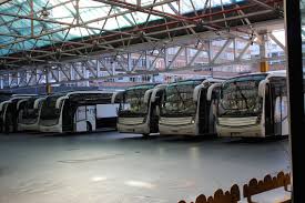 The green line coach station has airport bus express. National Express Coaches In The Departure Bays At London Victoria Coach Station Victoria London London Transport London