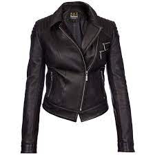 Women S Barbour International Farleigh Leather Jacket Black Leather Jacket Barbour International Jacket Leather Jacket Black