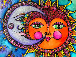 Perhaps even tombs of teotihuacan rulers are to be found within their stone walls. Sun And Moon Mandala Painting Novocom Top