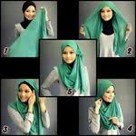 Tudung Ruffle Gaya Hijab Model Pakaian Hijab Model Pakaian