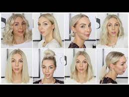 Quant à la frange, elle va venir arrondir la forme du visage » précise l'expert. 8 Coiffures Pour Tous Les Jours Carre Long Youtube