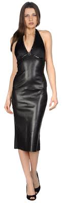 Buy Posh Belted Waistline Leather Dress For Women Leather Dresses Leather Dress Faux Leather Dress