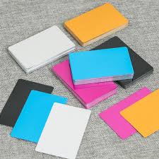 Check spelling or type a new query. 50pcs Set Colorful Aluminum Alloy Business Card Portable Metal Carte Name Cards Laser Engraving Business Visit Art Crafts Best Promo 0543 Goteborgsaventyrscenter