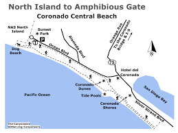 Coronado Beach From U S Naval Air Station North Island To
