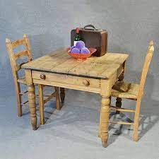 Rejuvenation is a classic american lighting and house parts general store for home improvement whose mission is to add real value to homes, buildings, and projects. Pine Kitchen Dining Table With Drawer 2 4 Seater Antiques Atlas