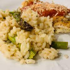This chicken risotto is a classic risotto recipe that can be made with leftover roasted chicken, grilled chicken, or poached chicken breasts. Chef John S Baked Mushroom Risotto Allrecipes