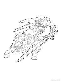 Print zelda coloring pages for free and color our zelda coloring! Legend Of Zelda Coloring Pages Games Zelda 18 Printable 2021 0368 Coloring4free Coloring4free Com