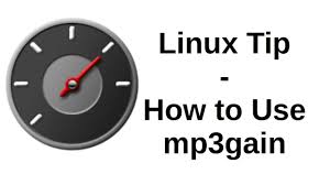 Linux Tip How To Use Mp3gain Youtube