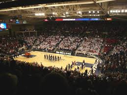 The criteria to determine college basketball's elite arenas are endless, but here are the top 25 that seem to cover the world's most famous arena has been a college basketball staple for decades. Gonzaga Basketball Alumni Arena 1024x768 Wallpaper Teahub Io