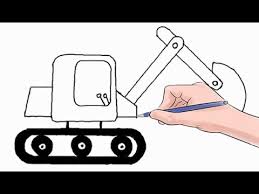 How To Draw An Excavator Easy Step By Step Youtube See more ideas about drawing reference, drawing tutorial, anatomy reference. how to draw an excavator easy step by step