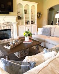 Accent wall color ideas for living rooms. Sherwin Williams Whole Wheat European Farmhouse Style Fami Quality Living Room Furniture Farmhouse Paint Colors Sherwin Williams Furniture Design Living Room