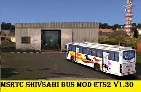 Msrtc Shivshahi Bus Mod Free Download For Ets2 V1 30 Ets 2 Mods Bus New Bus Bus Games
