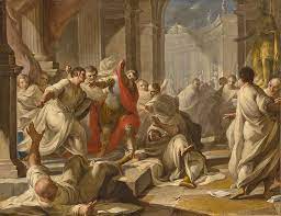 Death of julius caesar, rome, 44 bc painting. The Assassination Of Julius Caesar Painting By Mariano Rossi