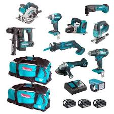 Makita Kit Mpk1810233a Ddf482 Dtd154 Dhr171 Dga504 Dtm50 Dss610 Djv182 Djr185 Dkp1 Werkzeugset Bohrschrauber Schlagschrauber