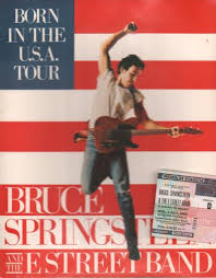 Till you spend half your life just covering up. Bruce Springsteen Born In The U S A Ticket Stub Uk Tour Programme 199670 Tour Program
