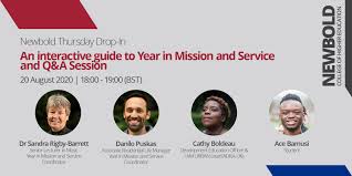 Newbold Thursday Drop-In: An interactive guide to the Year in Mission and  Service and Q&A session
