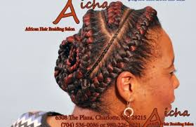 Find opening times and closing times for kaken african hair braiding in 6307 plaza rd, charlotte, nc, 28215 and other contact details such as address, phone number, website, interactive direction map and nearby locations. Aicha African Hair Braiding 6308 The Plz Charlotte Nc 28215 Yp Com