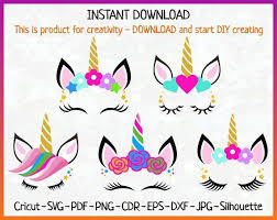 Download This Is Product For Creativity Download And Start Diy Creating This Is Digital Download File Its Not A Physical Com Unicorn Svg Unicorn Face Svg Svg Unicorn