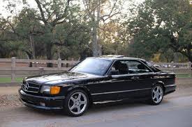 1991 Mercedes Benz 560 Sec Amg Wheels One Owner Documented Miles Us 16 000 00 Image 1 Mercedes Sec Mercedes W126 Mercedes
