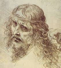 Leonardo Da Vinci Eskiz Kara Kalem Portre Portre