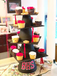 Rustic is sure in big right now, and i love the look. Create A Diy Graduation Cap Cupcake Stand And Cake Plate