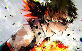 With a horrible past, and blurred memories, just how different can your favorite hero story get? Download Wallpapers Bakugou Katsuki Abstract Art Boku No Hero Academia Manga Katsuki Bakugo My Hero Academia Warrior Katsuki Bakugou For Desktop Free Pictures For Desktop Free