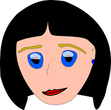 Caucasians with natural black hair and pale skin is a fairly rare but beautiful occurrence. Face Woman Caucasian Free Vector Graphic On Pixabay