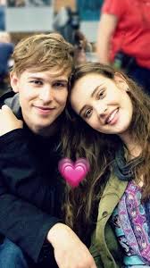 13 reasons why star tommy dorfman isn't calling her official entrance into the public world as a trans woman a coming out. Tommy Dorfman Katherine Langford Pinterest Suzaneone Thirteen Reasons Why 13 Reasons Why Reasons Katherine Langford