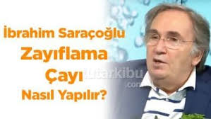 ibrahim saracoglu zayiflama cayi zayiflama planlari diyet motivasyonu diyet ipuclari
