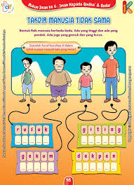 Download Gratis Worksheet Takdir Manusia Tidak Sama Takdir Manusia Membaca Buku