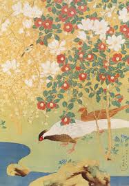 An edition of floral pattern drawing for the artistically impaired (2009). Araki Jippo Innovative Bird And Flower Paintings Challenged By A Conservative Painter Dictionary Of Japanese Painters Calligraphers Shoga