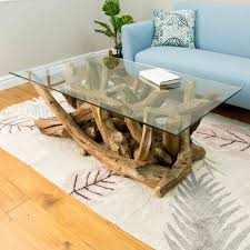 Maybe you would like to learn more about one of these? Natural Teak Root Rectangular Coffee Table With Glass Top Eyres Furniture