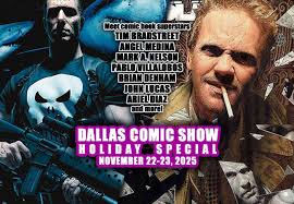 DALLAS COMIC SHOW returns November 22-23, 2025 for our “Holiday Special” at  The Vista Mall!