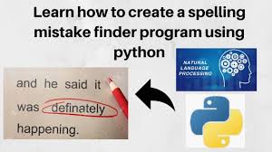 How To Create Spelling Corrector Program Using Python Youtube