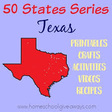 free printables and unit studies about texas history homeschool giveaways