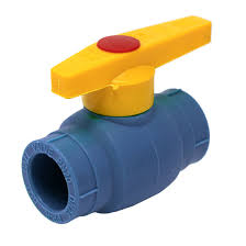 Ball Valve With Handle PPR Blue - MT